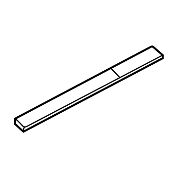 Mitsubishi 7400A435 Rear Molding, Driver Side
