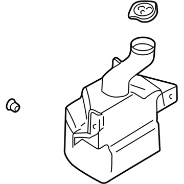 Mitsubishi Eclipse Windshield Washer Fluid Reservoir - MR522402