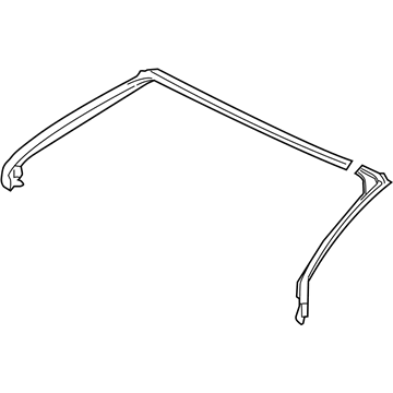 Mitsubishi Weather Strip - MR987685