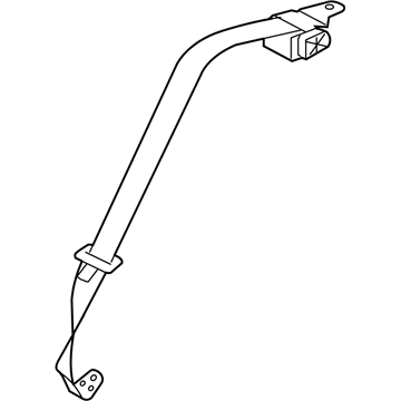 Mitsubishi Lancer Seat Belt - 7000B039