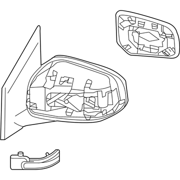 Mitsubishi Mirage G4 Car Mirror - 7632B806