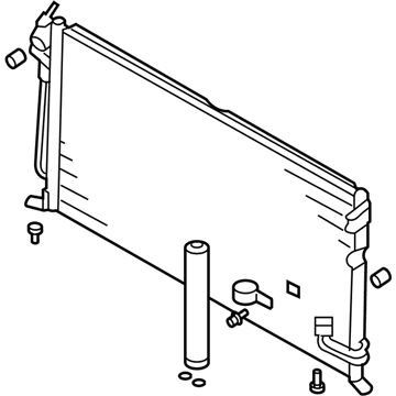 Mitsubishi Lancer A/C Condenser - MN151100