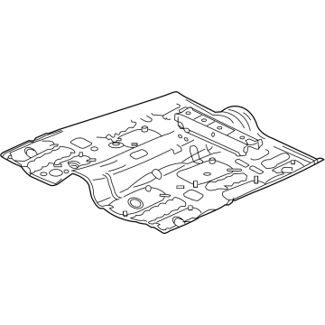 Mitsubishi Outlander Sport Floor Pan - 5251A856