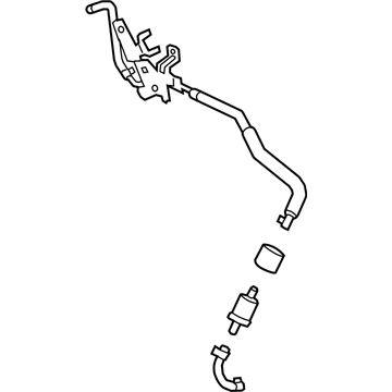 Mitsubishi 1632A434 Hose Assembly