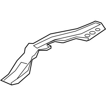 Mitsubishi 5251C444 Rail Reinforcement, Passenger Side