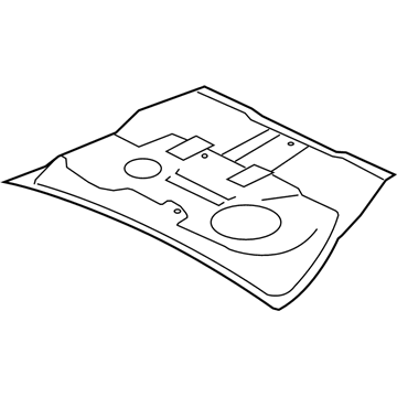 Mitsubishi Floor Pan - 5251C451