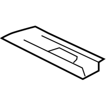 Mitsubishi Rear Crossmember - 5253CP11