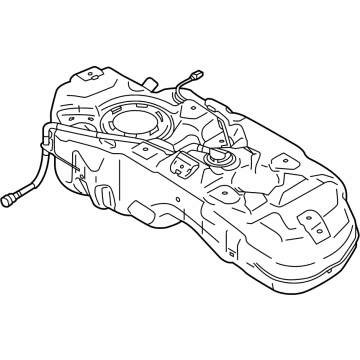 Mitsubishi Fuel Tank - 1700B917