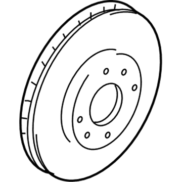 Mitsubishi Endeavor Brake Rotor - 4615A066