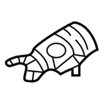 Mitsubishi 1570D174 Intermed Pipe Shield