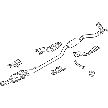 Mitsubishi Outlander Sport Exhaust Pipe - 1570C898