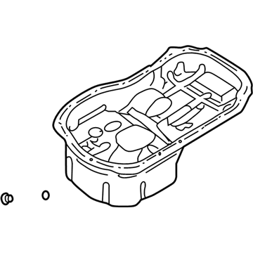 Mitsubishi Oil Pan - MN187643