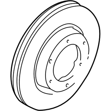 Mitsubishi Brake Rotor - MB699716