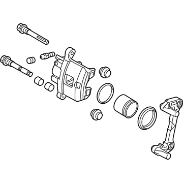 Mitsubishi Mirage Brake Caliper - 4605B004