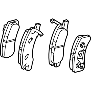 Mitsubishi Brake Pads - 4605B530