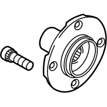 Mitsubishi Mirage Wheel Hub - 3880A056