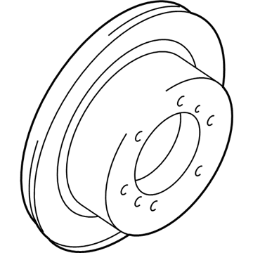 Mitsubishi Brake Rotor - 4615A186