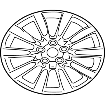 Mitsubishi Alloy Wheels - 4250D356