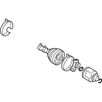 Mitsubishi Endeavor CV Joint - MN156648
