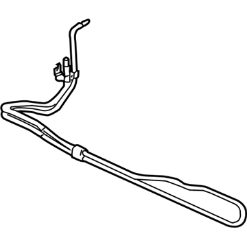 Mitsubishi MR554844 Power Steering Cooler Tube