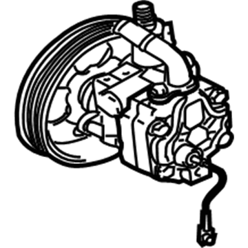 Mitsubishi Power Steering Pump - MR554841