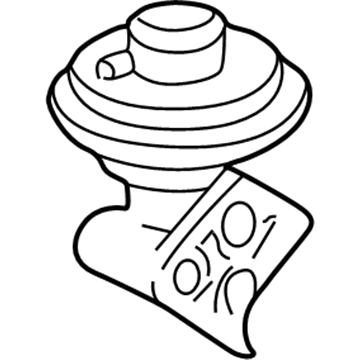 Mitsubishi EGR Valve - MD353689
