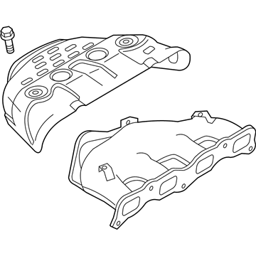Mitsubishi Exhaust Manifold - 1555A951