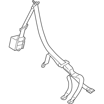 Mitsubishi Seat Belt - 7000B227