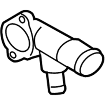 Mitsubishi Coolant Reservoir Hose - MN183101