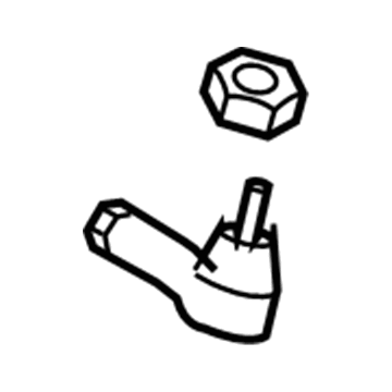 Mitsubishi Lancer Tie Rod End - 4422A051