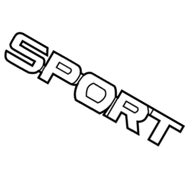 Mitsubishi Outlander Sport Emblem - 7415A322