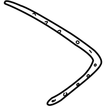 Mitsubishi MR520345 Upper Plate, Driver Side