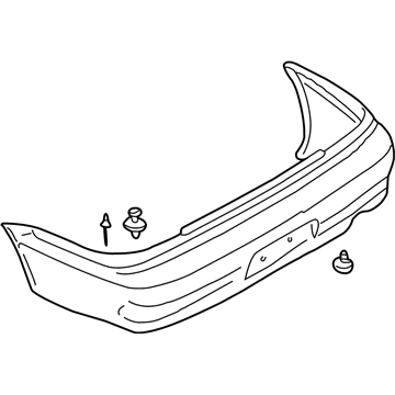 Mitsubishi Bumper - MN161541