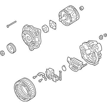 Mitsubishi Alternator - MD375853