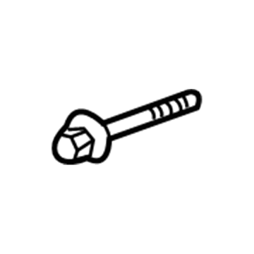 Mitsubishi MB856459 Adjust Bolt, Rear Lower Driver Side