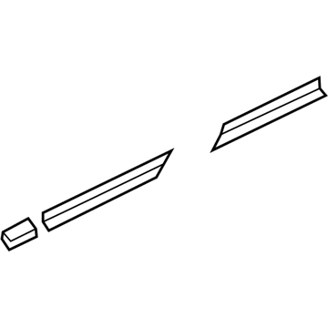 Mitsubishi Montero Sport Weather Strip - MR313747