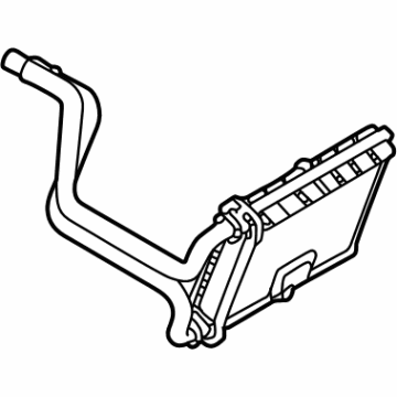 Mitsubishi Heater Core - 7801B380