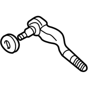 Mitsubishi Mighty Max Tie Rod End - MB564853