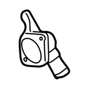 Mitsubishi Thermostat Housing - MD321707
