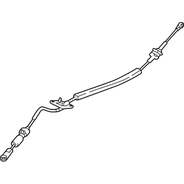 Mitsubishi Shift Cable - 2430A226