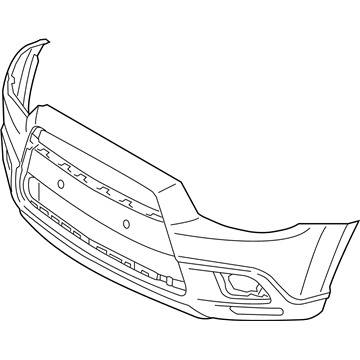 Mitsubishi Bumper Cover - 6400F756