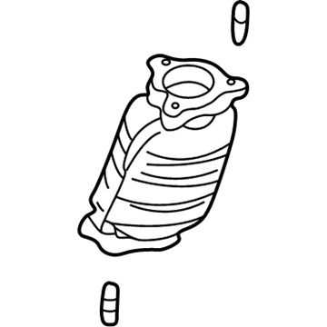 Mitsubishi Catalytic Converter - MR340065