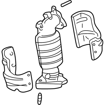 Mitsubishi Catalytic Converter - MR450488