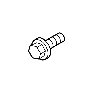 Mitsubishi AX000499 Stabilizer Bar Upper Bolt