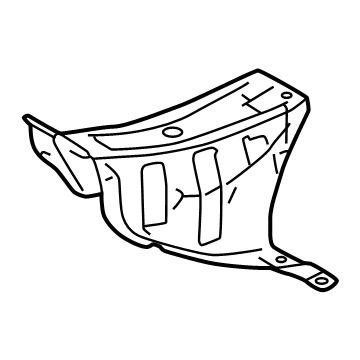 Mitsubishi Outlander PHEV Exhaust Heat Shield - 5374A462