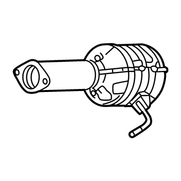 Mitsubishi Outlander PHEV Exhaust Pipe - 1570D885