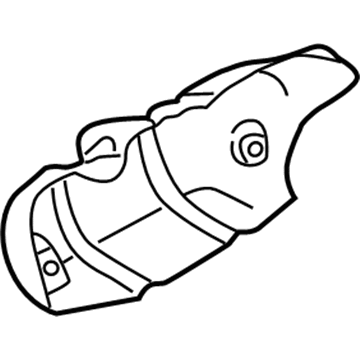 Mitsubishi Exhaust Heat Shield - MR323255