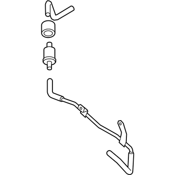 Mitsubishi 1743A414 Hose & Tube Assembly