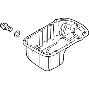 Mitsubishi Mirage Oil Pan - 1200A557