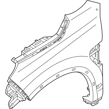 Mitsubishi Fender - 63112W050P